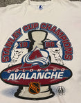 Vintage Colorado Avalanche Starter Shirt 96