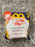 1996 Space Jam Sylvester Tweety Bird McDonalds Toy