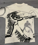 Vintage Baseball All Over Print Shirt